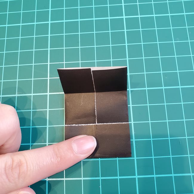 五条悟の折り紙の折り方作り方⑥服(8)