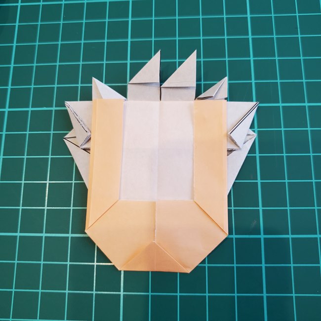 五条悟の折り紙の折り方作り方⑦組み合わせ(13)