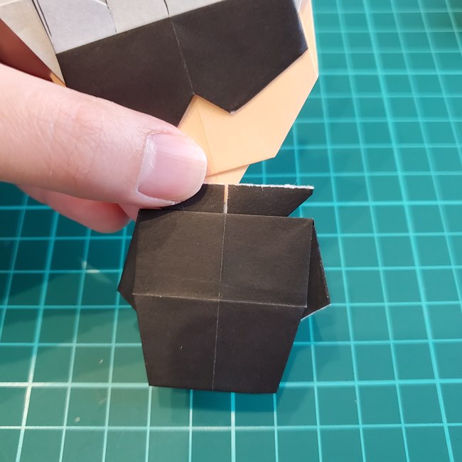 五条悟の折り紙の折り方作り方⑦組み合わせ(20)