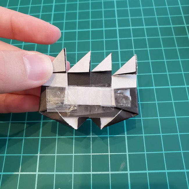 五条悟の折り紙の折り方作り方⑦組み合わせ(7)
