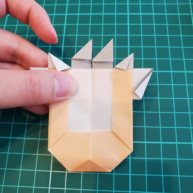 五条悟の折り紙の折り方作り方⑦組み合わせ(8)