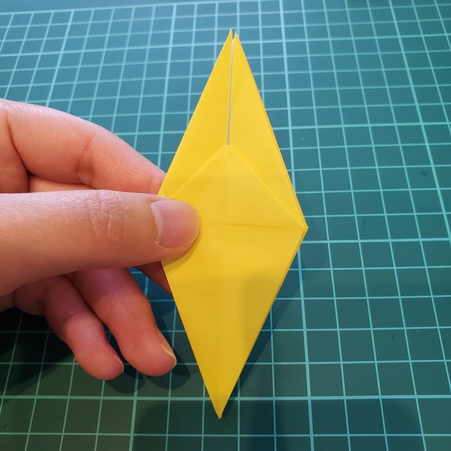 折り紙 キリンの顔の簡単な折り方作り方(29)