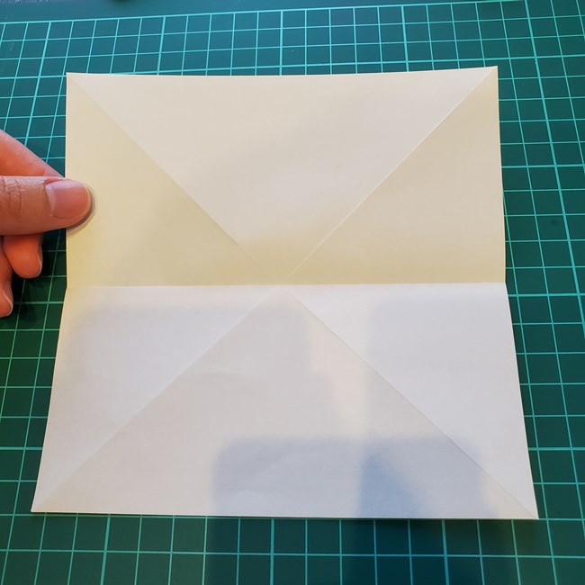 折り紙 キリンの顔の簡単な折り方作り方(7)