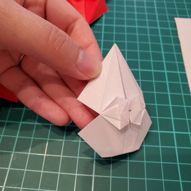 折り紙のビーチパラソルの折り方作り方②完成(4)