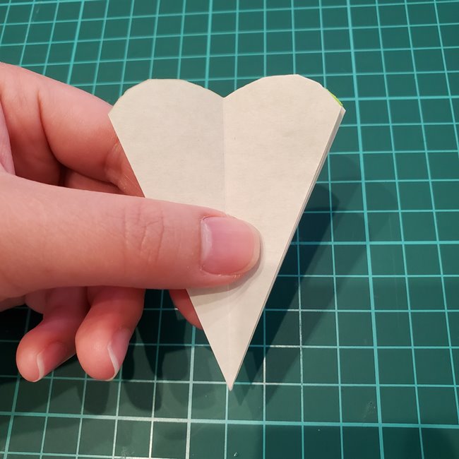 折り紙の傘 開くし動く折り方作り方③組み立て(6)