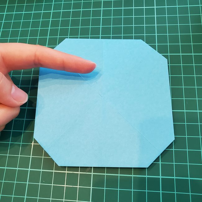 折り紙の金魚鉢の折り方作り方①パーツ1(9)