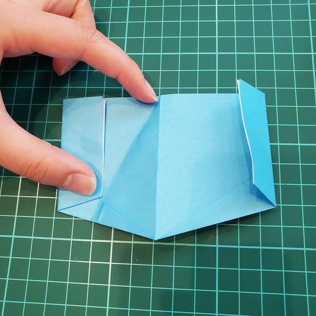 折り紙の金魚鉢の折り方作り方②パーツ2(10)