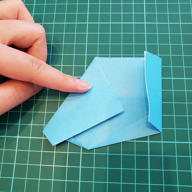 折り紙の金魚鉢の折り方作り方②パーツ2(11)