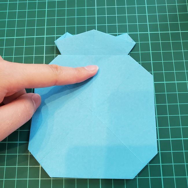 折り紙の金魚鉢の折り方作り方③仕上げ(1)