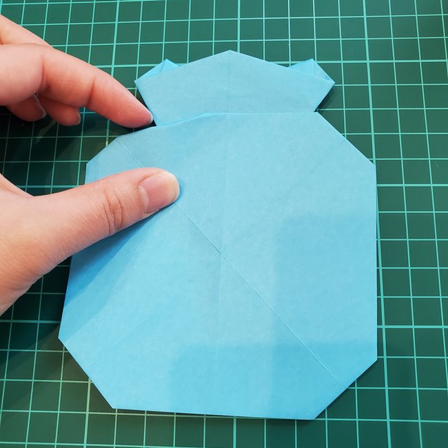 折り紙の金魚鉢の折り方作り方③仕上げ(2)
