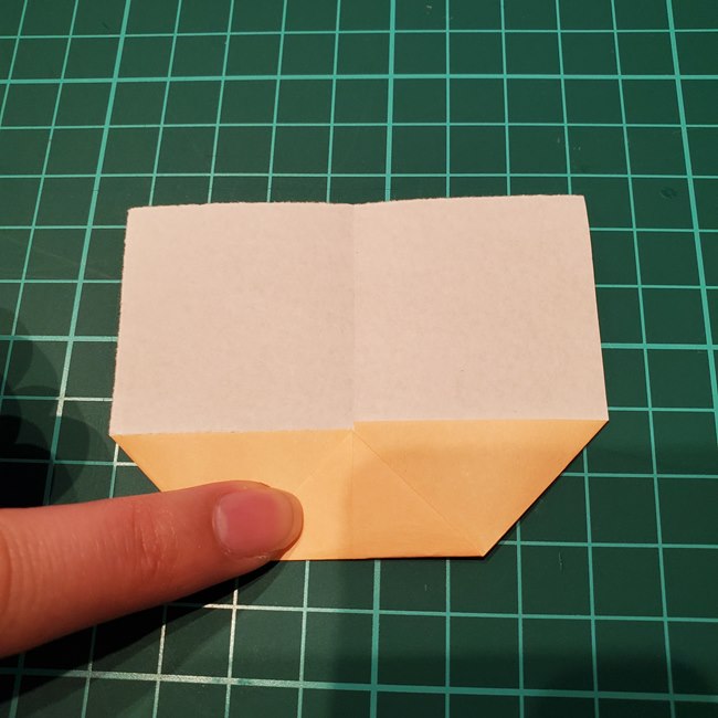 狗巻棘の折り紙 折り方作り方①顔(5)