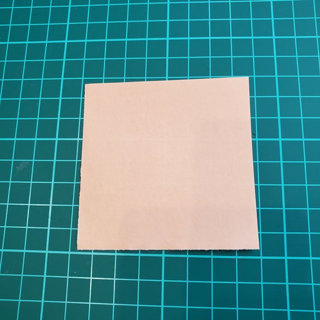 釘崎野薔薇の折り紙 折り方作り方①顔(1)