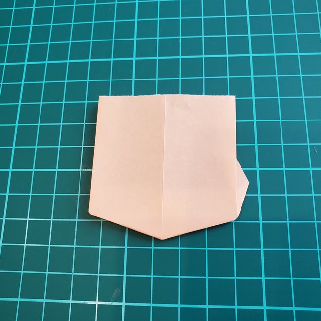 釘崎野薔薇の折り紙 折り方作り方①顔(9)