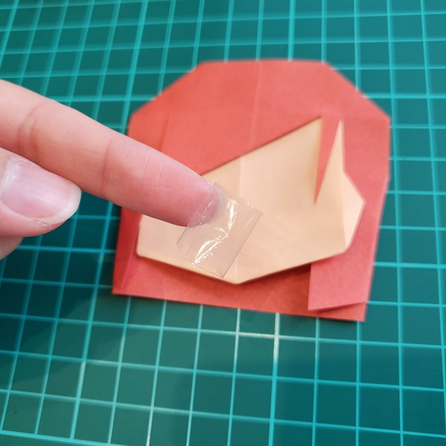 釘崎野薔薇の折り紙 折り方作り方⑤完成(4)