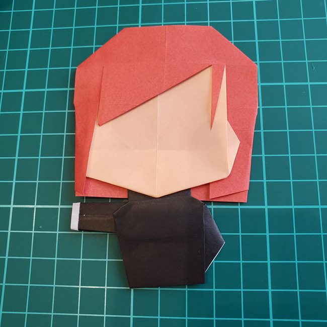 釘崎野薔薇の折り紙 折り方作り方⑤完成(8)