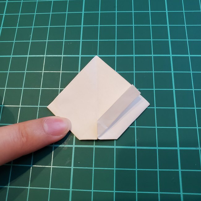 いちごの花の折り紙の折り方は簡単♪作り方(17)