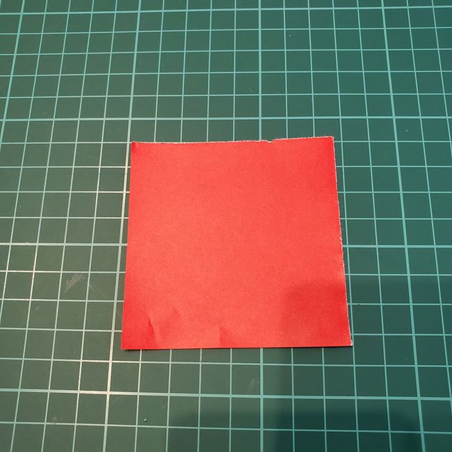 折り紙 ハッピーバースデーケーキの折り方作り方②いちご(1)