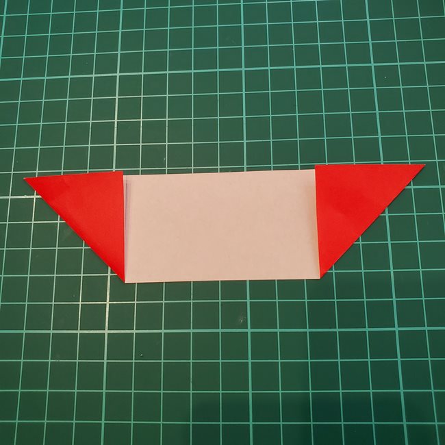 ジバニャンの折り紙 全身で体までの折り方作り方③しっぽ(9)