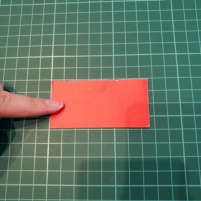 折り紙 ハッピーバースデーケーキの折り方作り方②いちご(2)