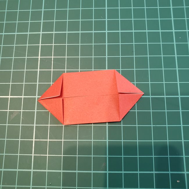 折り紙 ハッピーバースデーケーキの折り方作り方③プレート(5)