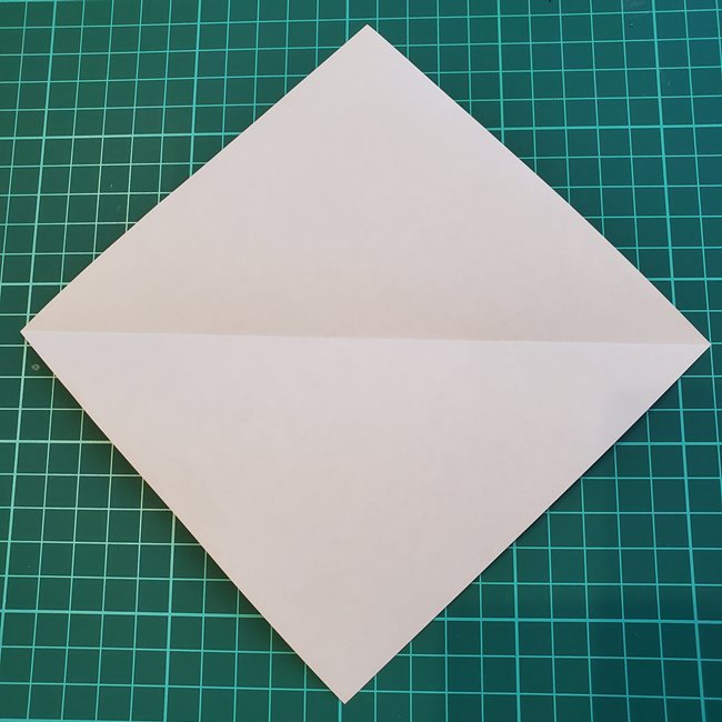 折り紙の花 簡単に一枚でバラをつくる作り方折り方(3)