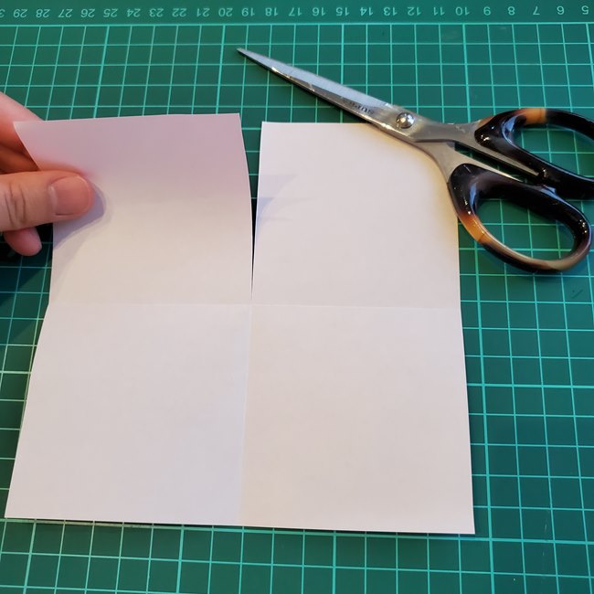 折り紙の花 簡単一枚のチューリップの作り方折り方(6)