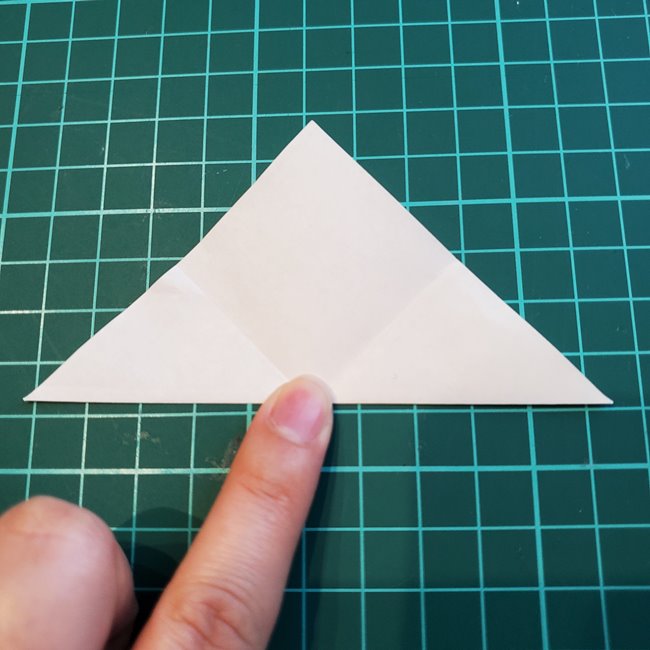 いちごの花の折り紙の折り方は簡単♪作り方(6)