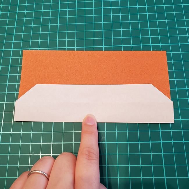 折り紙 ハッピーバースデーケーキの折り方作り方①ケーキ(8)