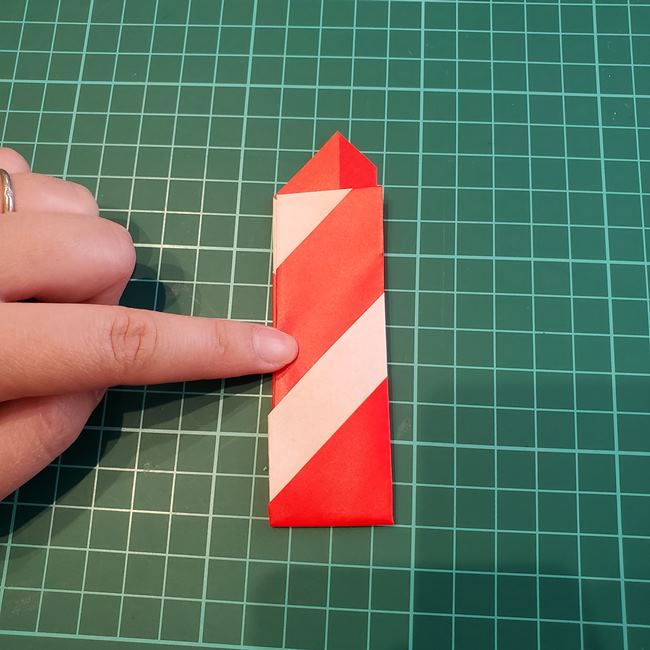 折り紙のろうそく 簡単な作り方折り方(16)
