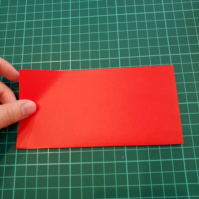 ジバニャンの折り紙 全身で体までの折り方作り方①顔(2)