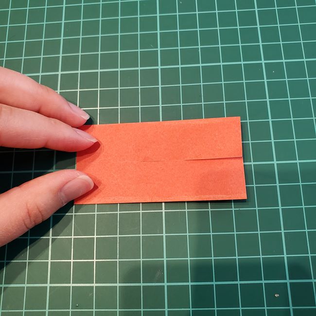 折り紙 ハッピーバースデーケーキの折り方作り方③プレート(4)