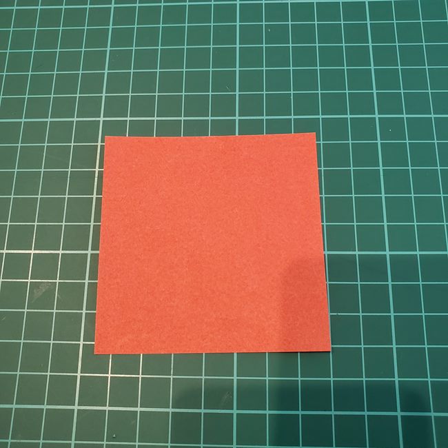 折り紙 ハッピーバースデーケーキの折り方作り方③プレート(1)