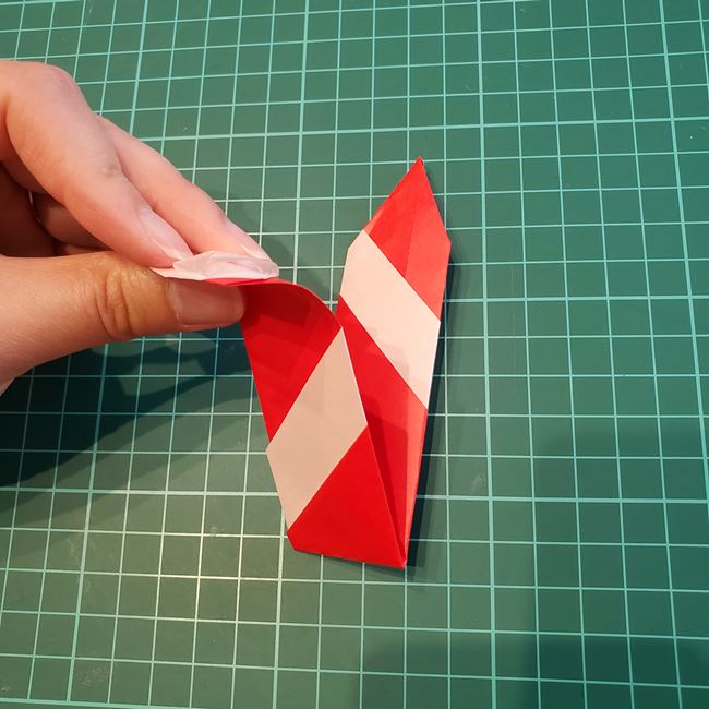 折り紙のろうそく 簡単な作り方折り方(20)