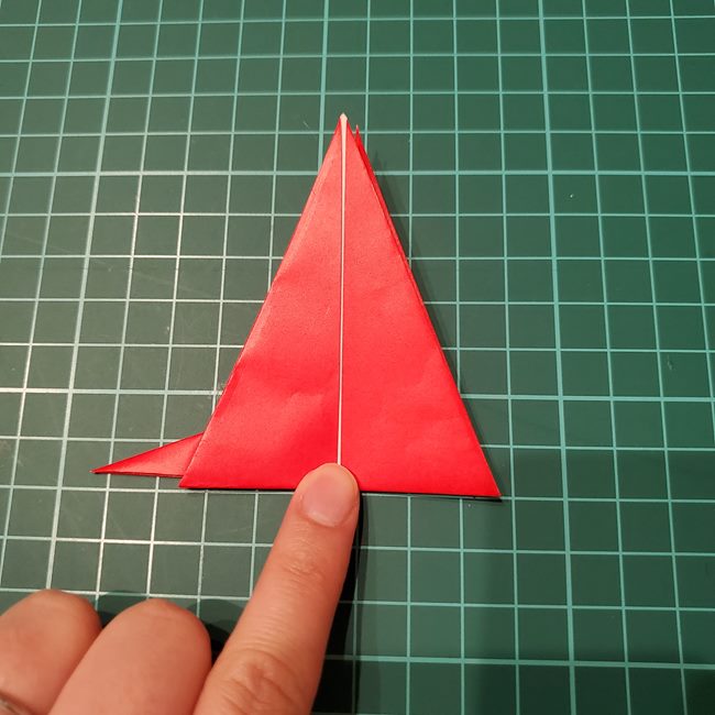 折り紙の花 簡単に一枚で立体的につくる作り方折り方(30)