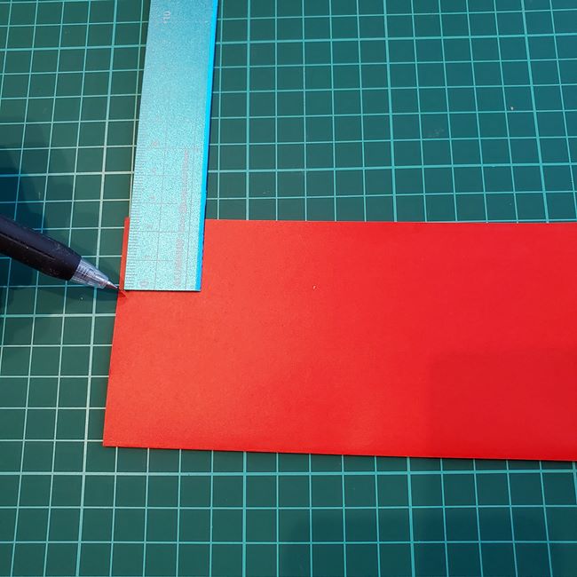 折り紙の花 簡単に一枚で平面に切る切り方折り方(3)