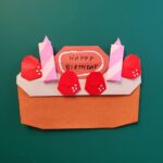 折り紙 ハッピーバースデーケーキの折り方｜誕生日の飾り付けに手作りしよう！