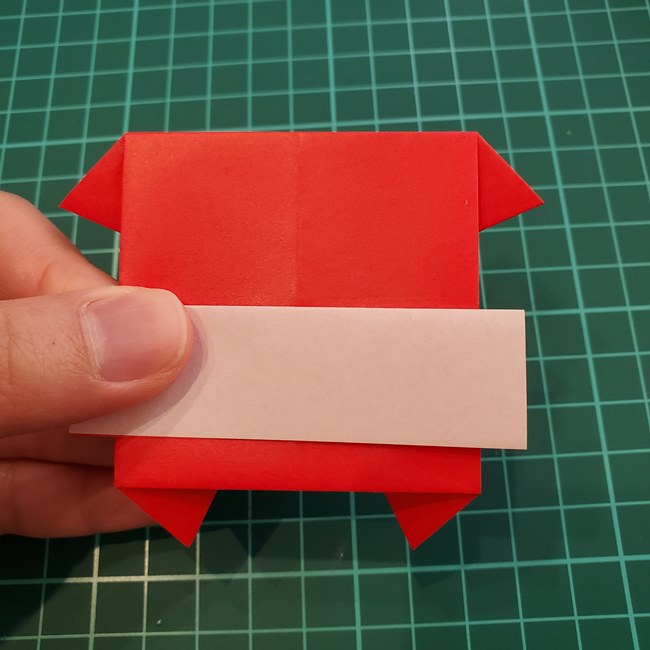 ジバニャンの折り紙 全身で体までの折り方作り方④完成(3)