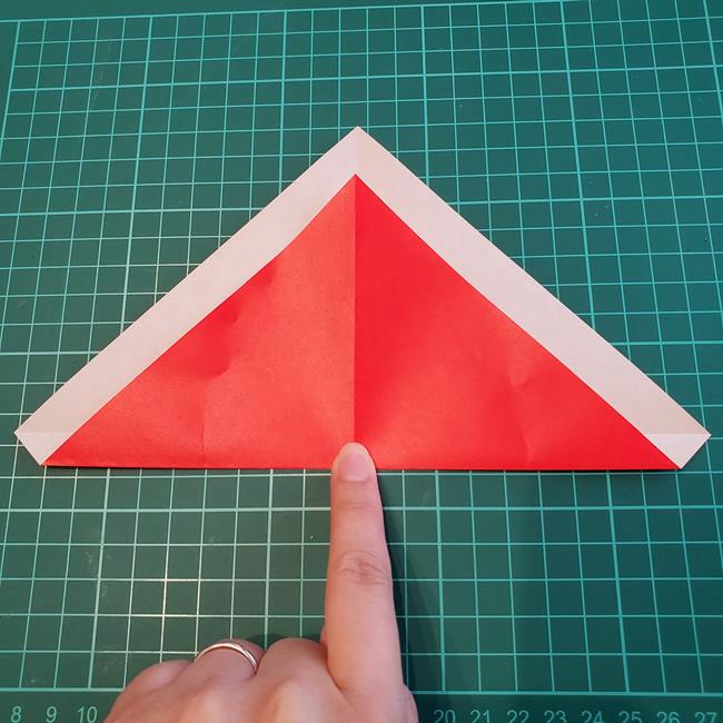 折り紙のろうそく 簡単な作り方折り方(6)