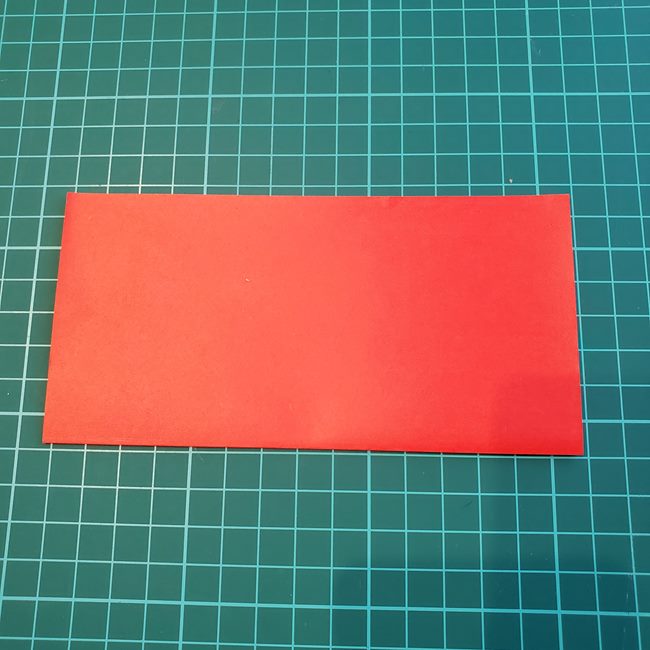 折り紙の花 簡単に一枚で平面に切る切り方折り方(2)