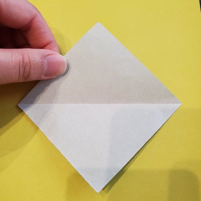 いちごのへたの折り紙｜簡単な折り方作り方(3)
