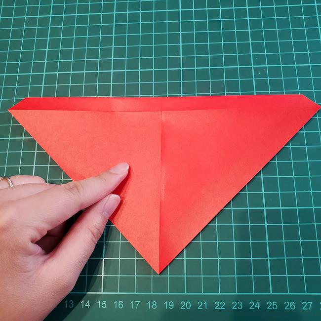 折り紙のろうそく 簡単な作り方折り方(7)