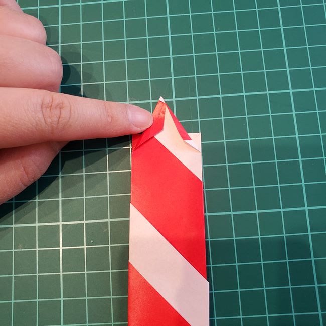 折り紙のろうそく 簡単な作り方折り方(19)