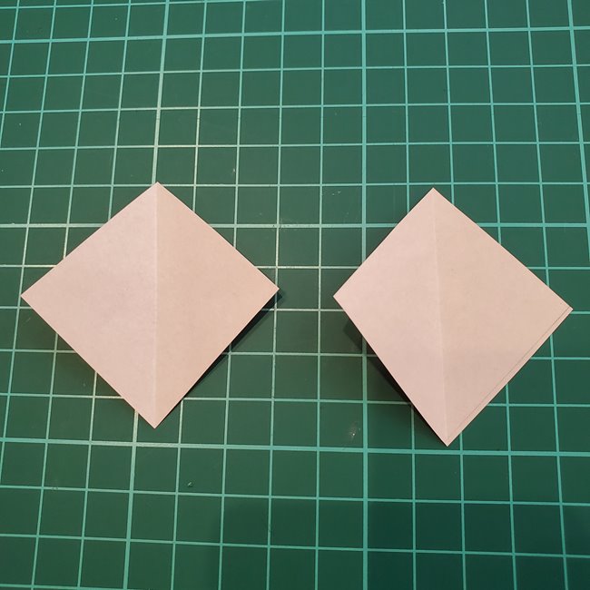 ジバニャンの折り紙 全身で体までの折り方作り方③しっぽ(11)