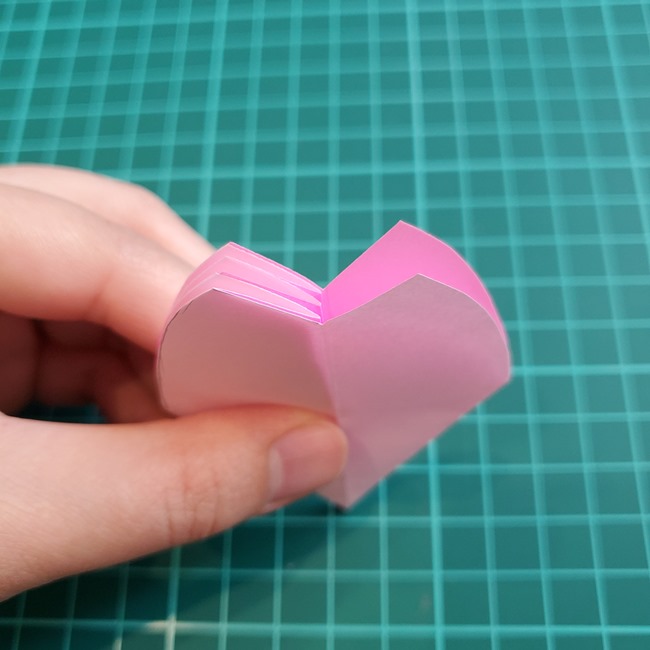 折り紙の花 簡単に一枚で桜をつくる作り方折り方(20)