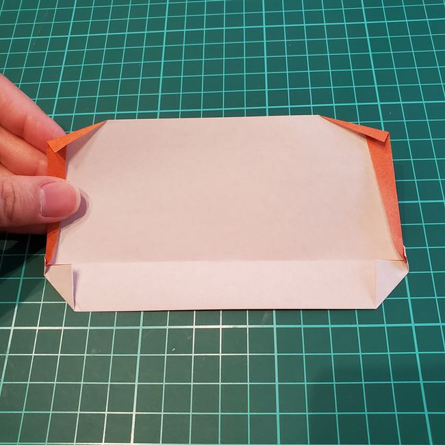 折り紙 ハッピーバースデーケーキの折り方作り方①ケーキ(13)