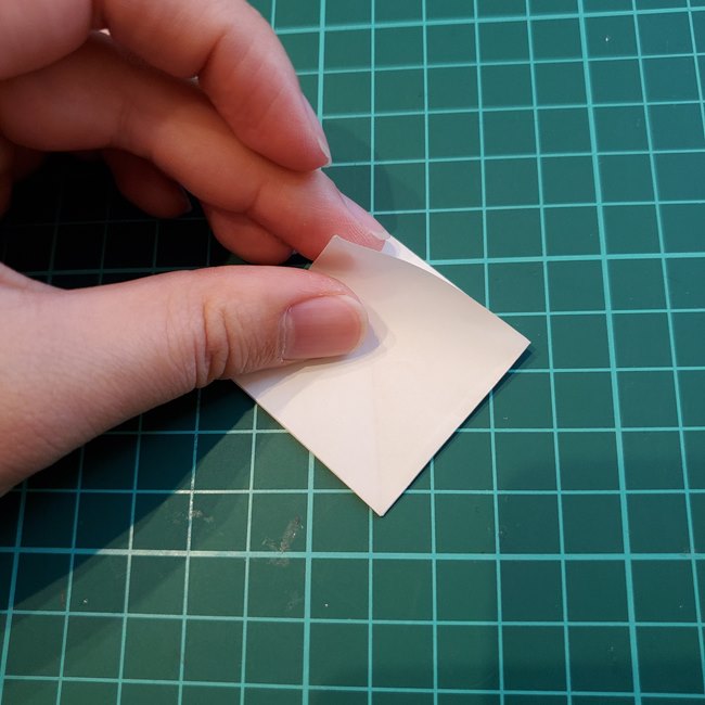 いちごの花の折り紙の折り方は簡単♪作り方(11)