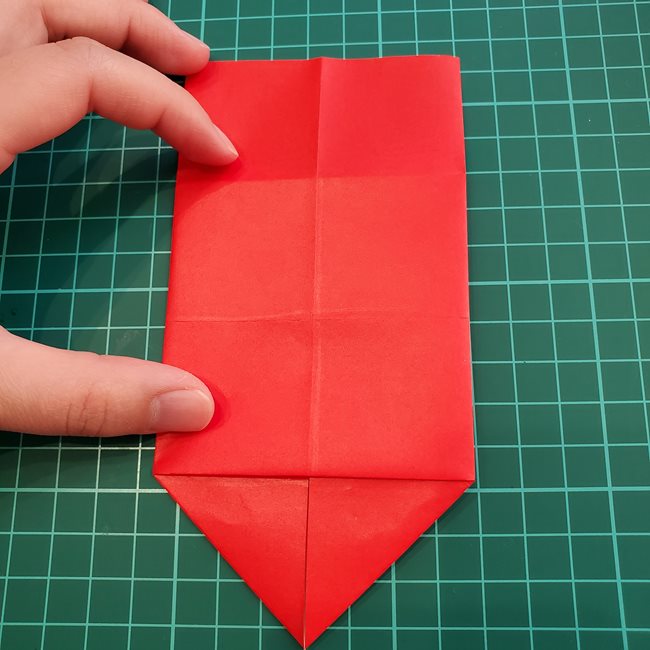 ジバニャンの折り紙 全身で体までの折り方作り方①顔(17)
