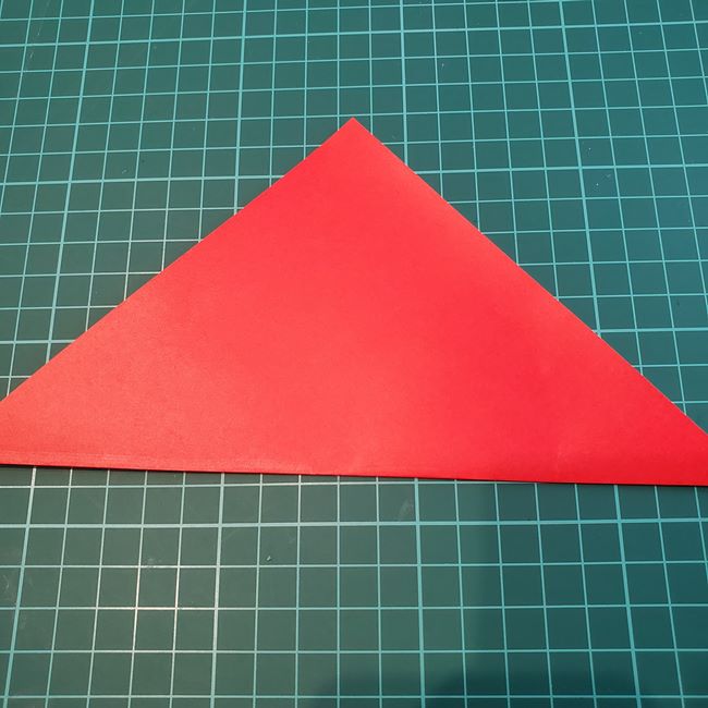 折り紙のろうそく 簡単な作り方折り方(2)