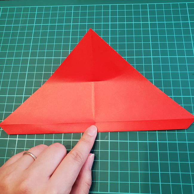 折り紙のろうそく 簡単な作り方折り方(10)