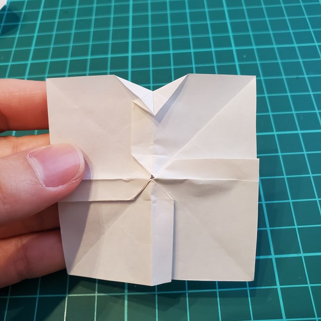 いちごの花の折り紙の折り方は簡単♪作り方(23)